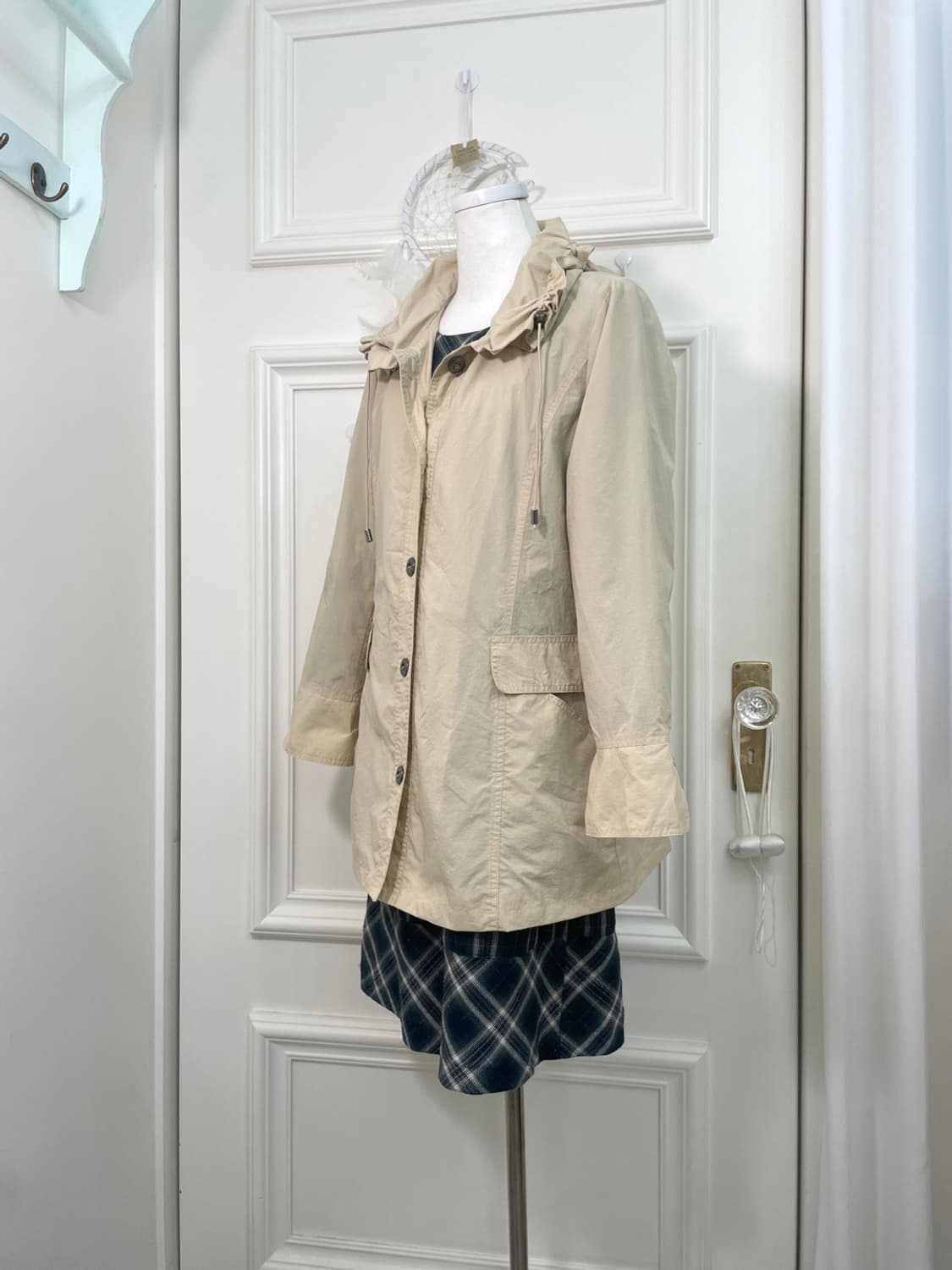 butter beige string pocket point spring 상품이미지2