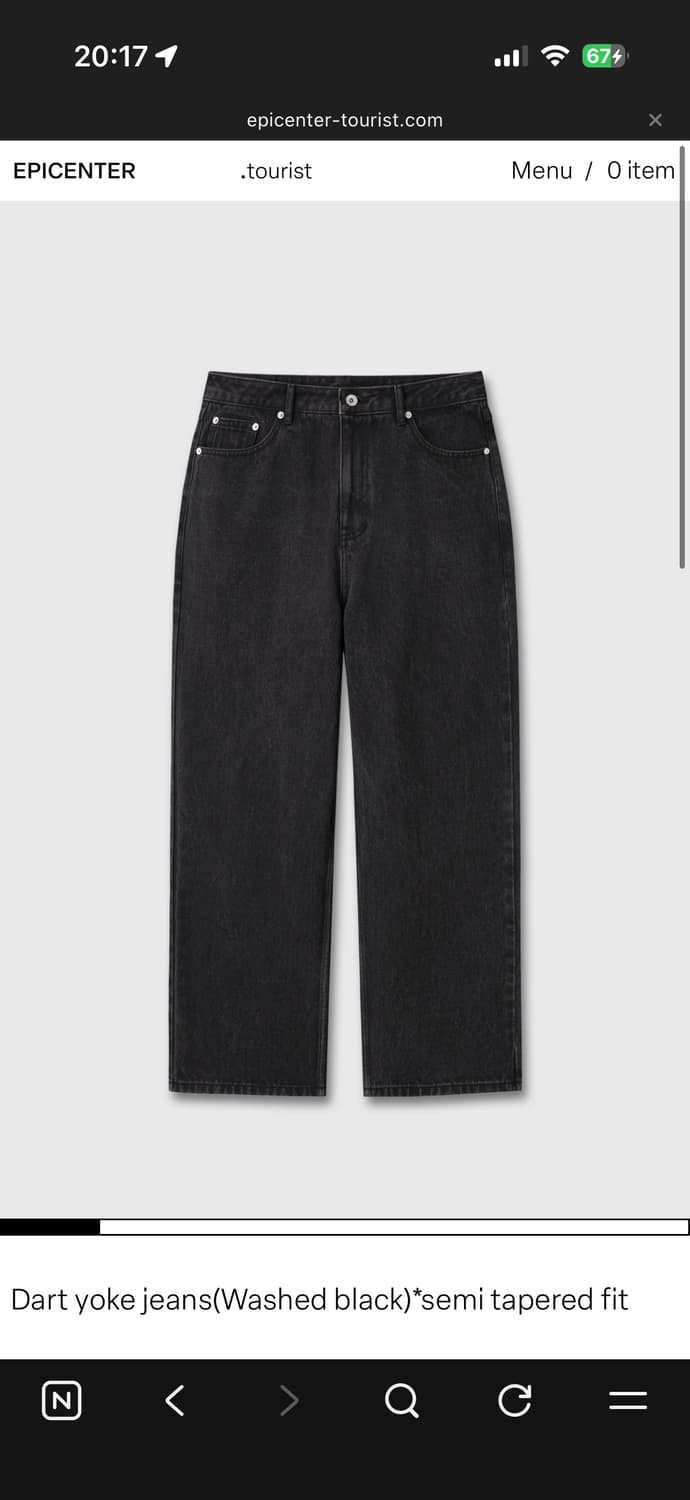 epicenter tourist dart york jeans 상품이미지1