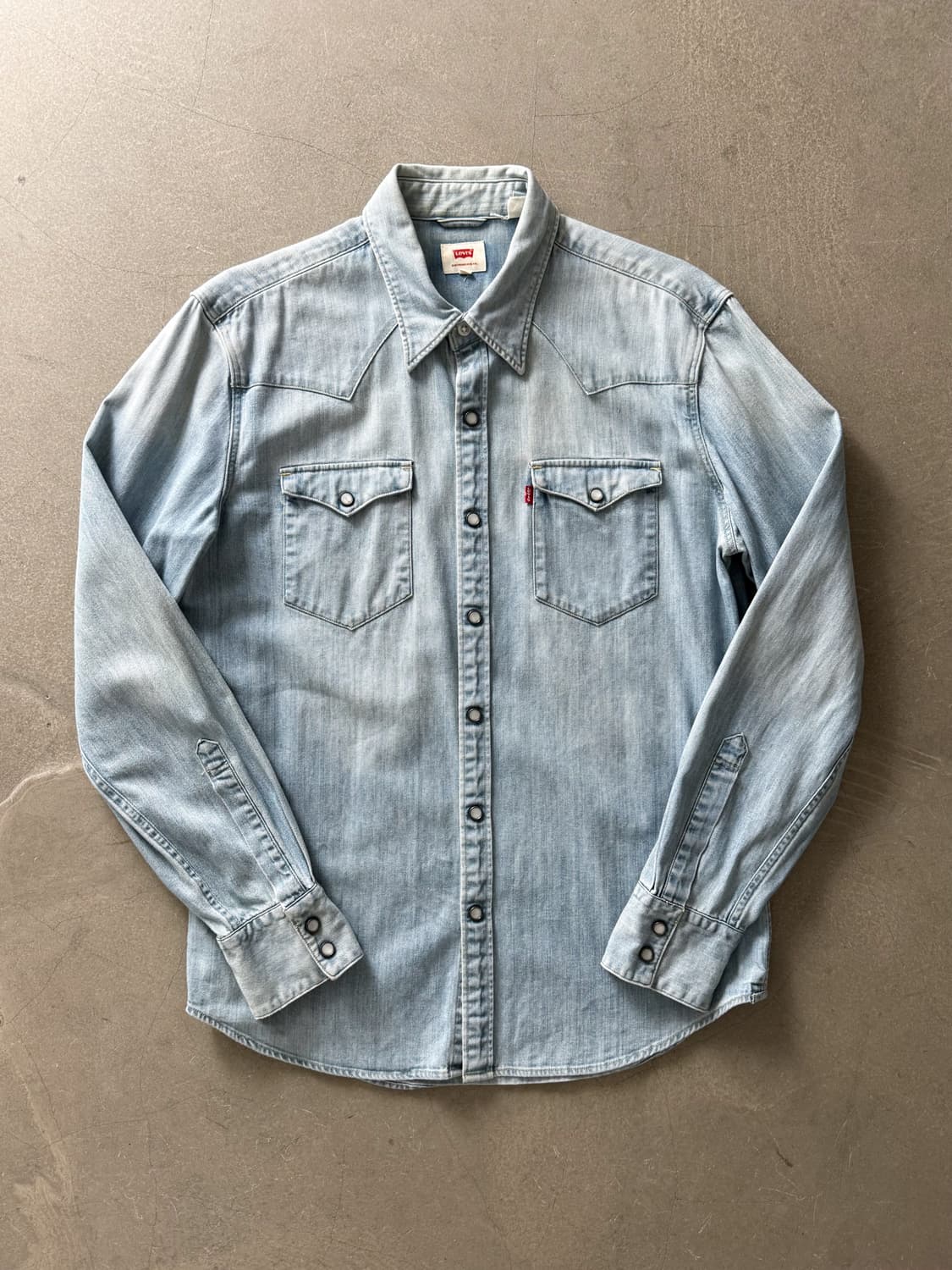  Vintage Levi's Western Denim Shirt  Con 상품이미지2