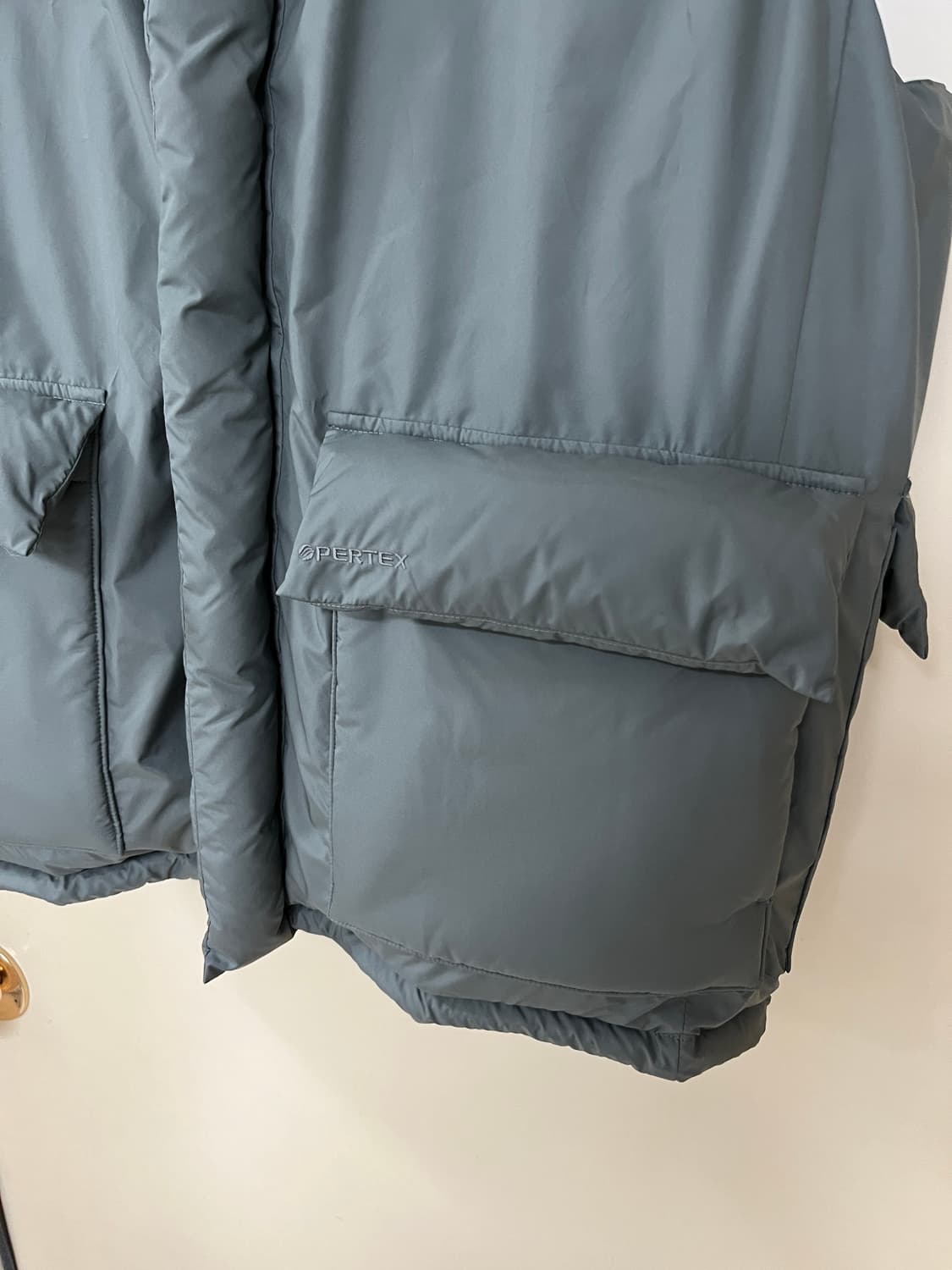 [3] 브라운야드 트래블 구스다운 베스트 올리브그레이 brownyard 상품이미지3