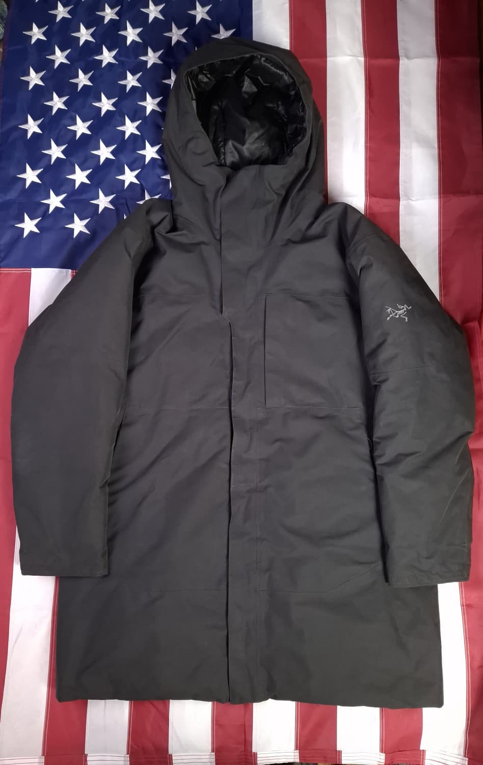 오리지날 아크테릭스 블랙 써마 패딩파카 상품이미지1