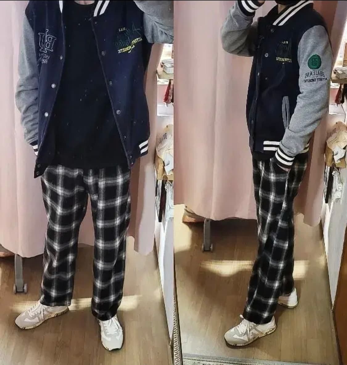 주인강추) 한정판 뱅뱅 완전예쁜 바시티 90 입었을때 짱예쁨 상품이미지2