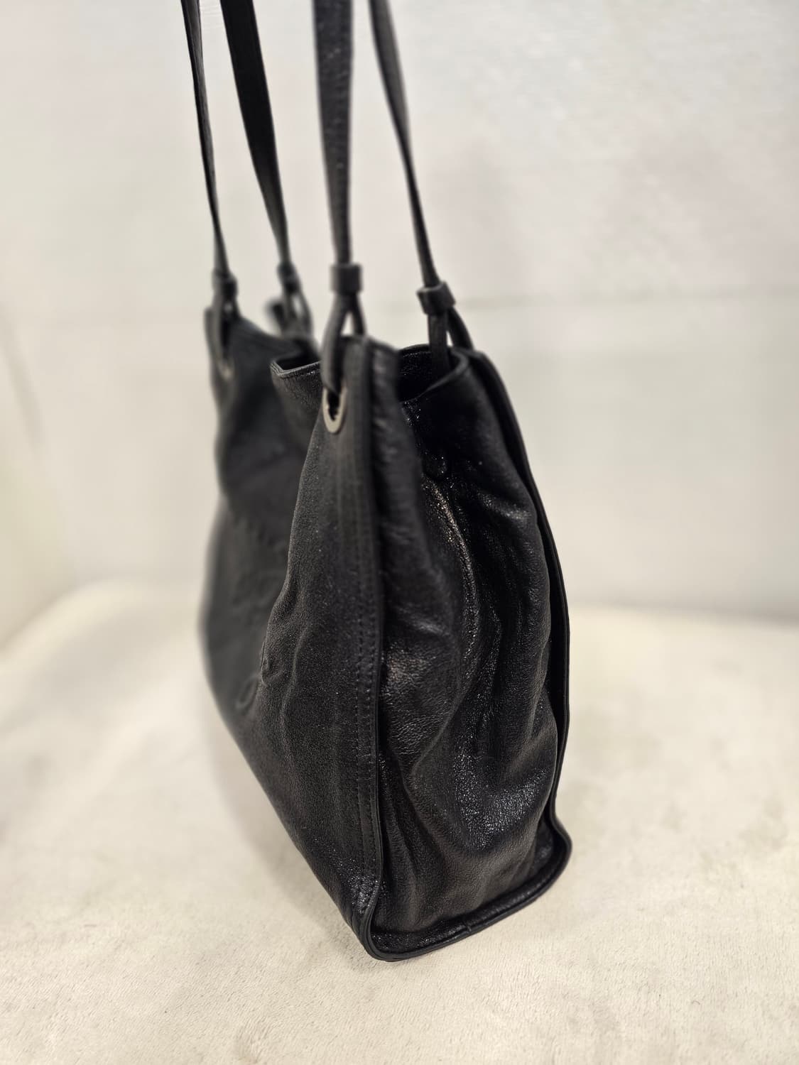 한섬 루즈앤라운지 rouged lounge 블랙 가죽 숄더백 가방 상품이미지4