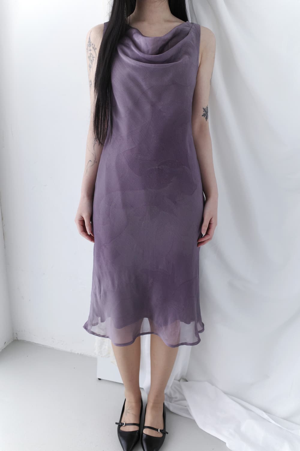 tulip draping dress 상품이미지5