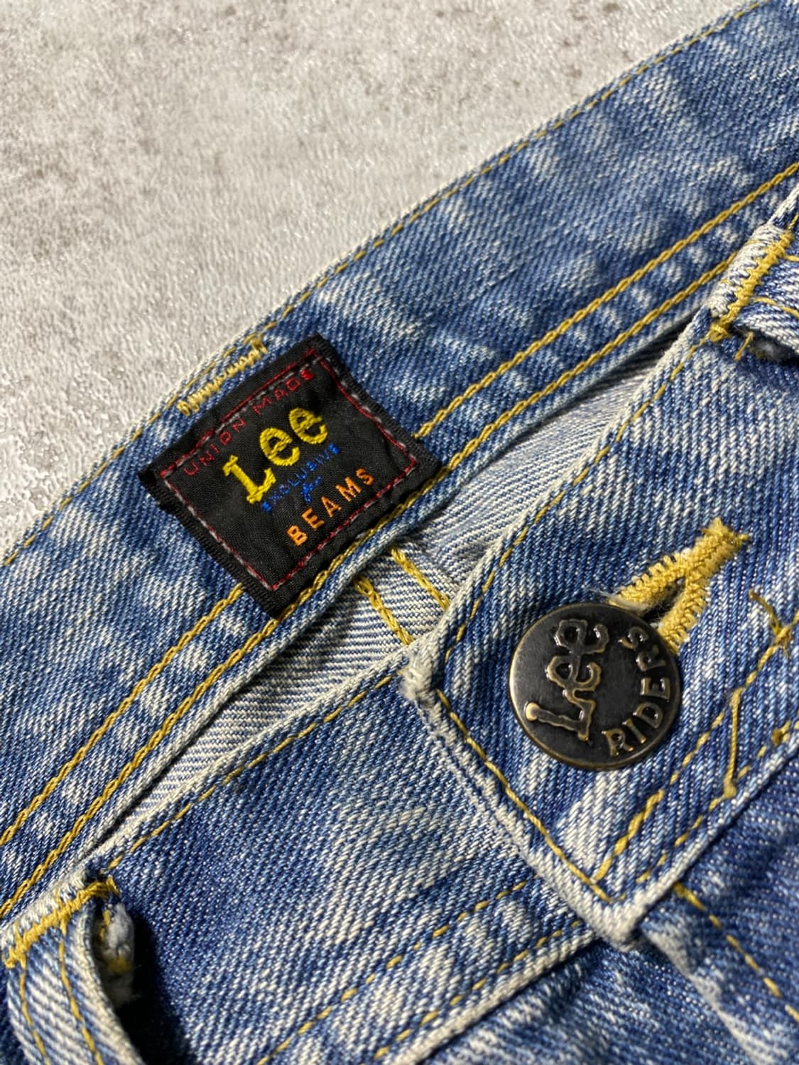 [31] Lee x Beams 리x빔즈 송치패치 부츠컷 데님팬츠 상품이미지7