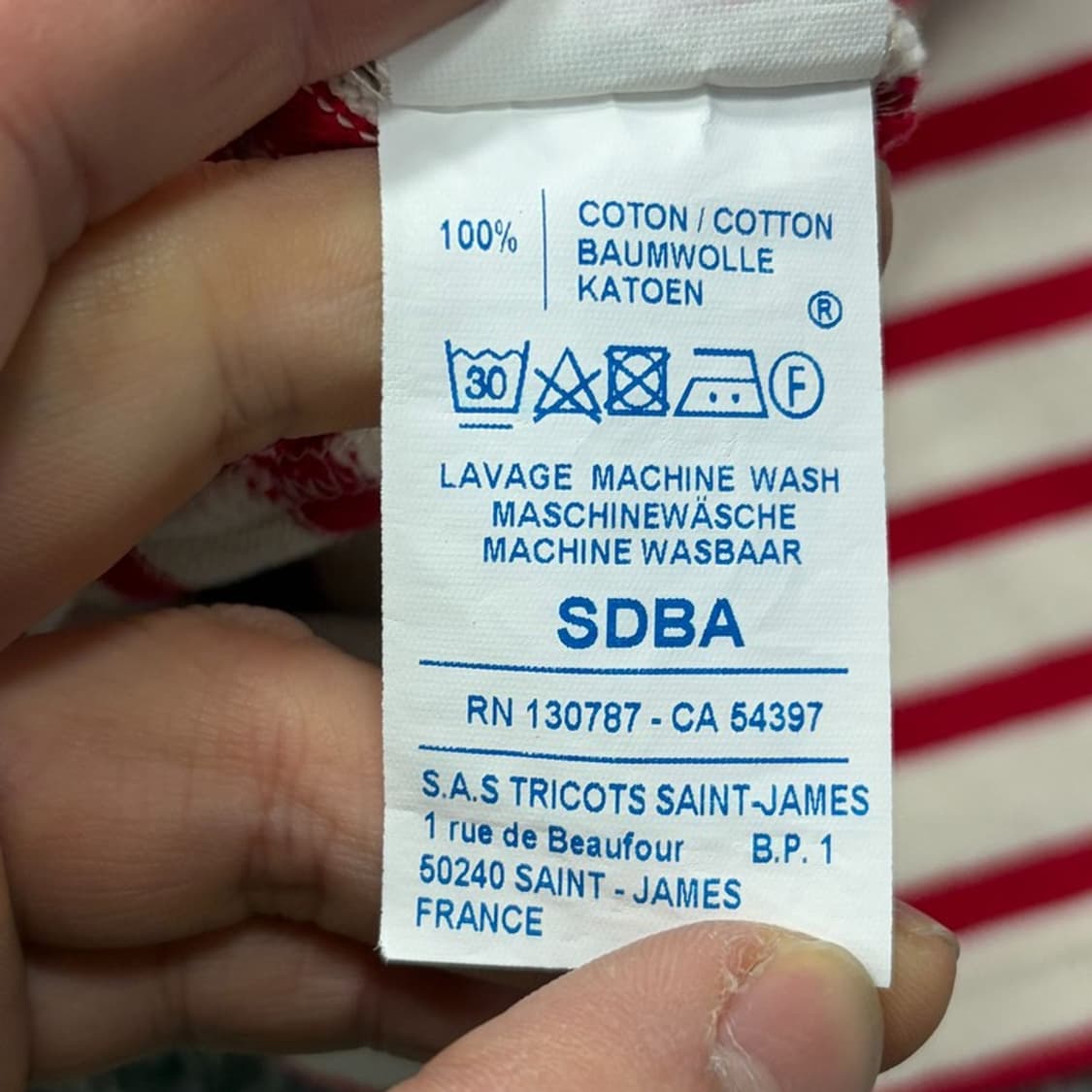 세인트 제임스 단가라 롱슬리브 v2619 상품이미지7