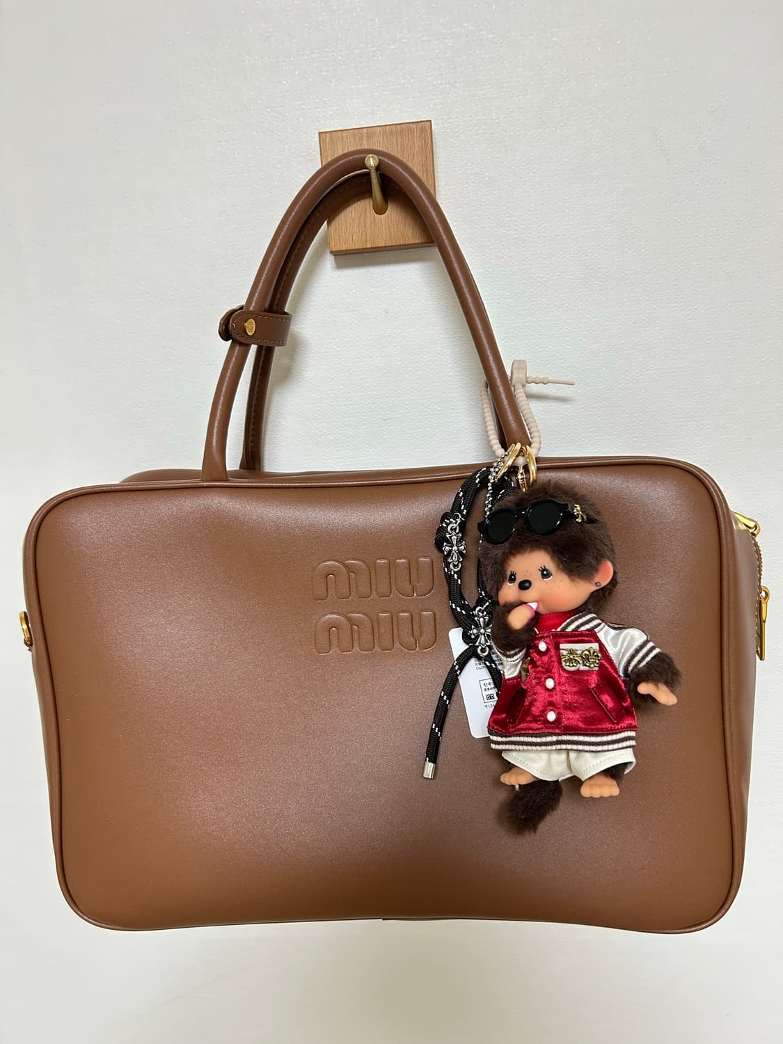 (23)정품몬치치-💛❤️화이트 니트원피스 상품이미지9