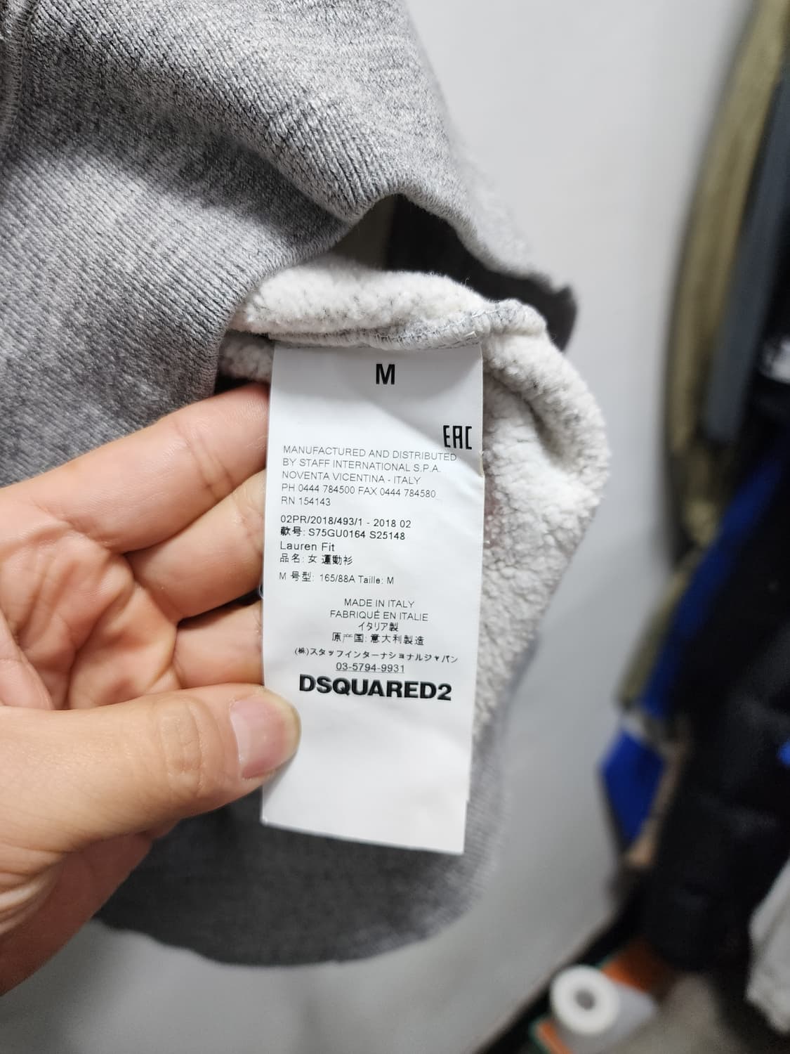 Dsquared2 스웻셔츠 크롭 맨투맨 상품이미지5