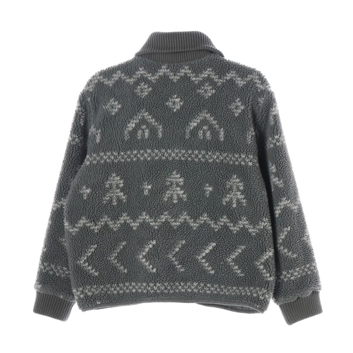 노르디스크 그레이 노르딕 패턴 플리스 자켓 S 상품이미지2