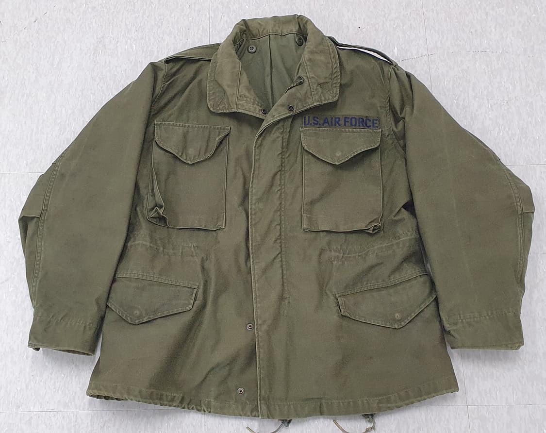 미군 오리지널 m65 필드자켓 미디움숏 '80년도 A+급 내피포함 상품이미지3