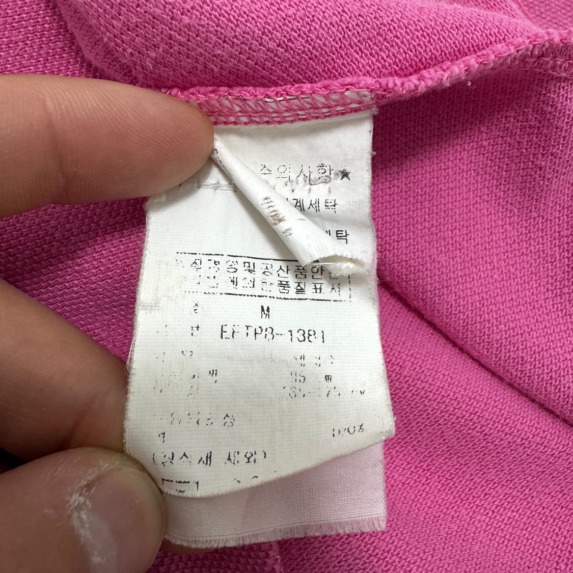 폴로 랄프로렌 핑크 빅포니 반팔 딱붙 카라 티셔츠 상품이미지6