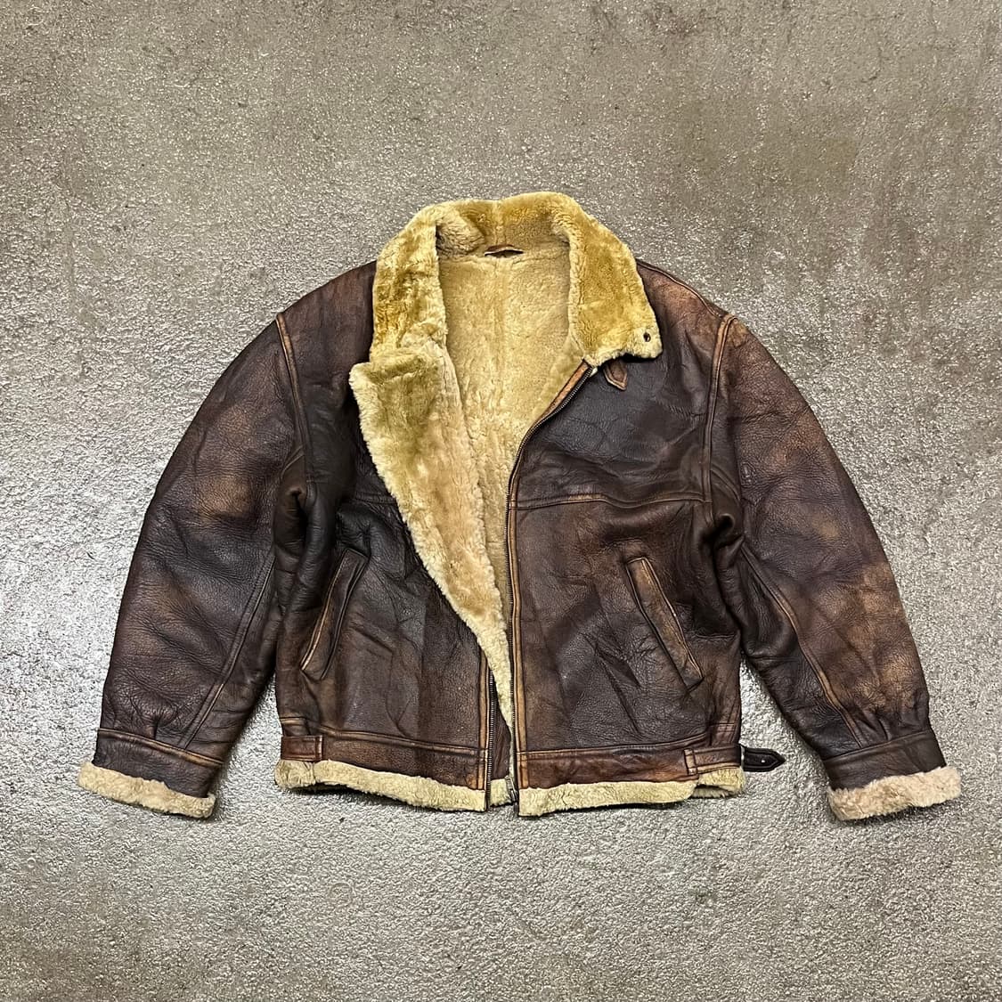 빈티지 B-3 양가죽 무스탕 (105) 상품이미지3