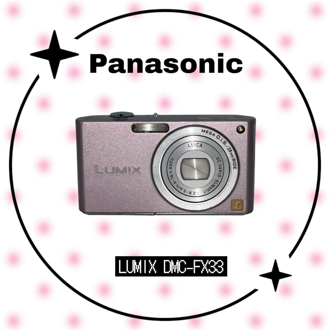 (핑크디카🎀) 파나소닉 루믹스 DMC-FX33 디지털카메라 디카 상품이미지1