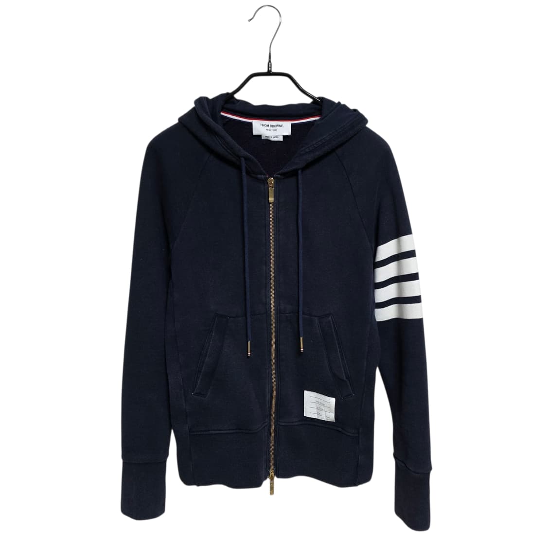 톰브라운 4바 후드집업 네이비 상품이미지1