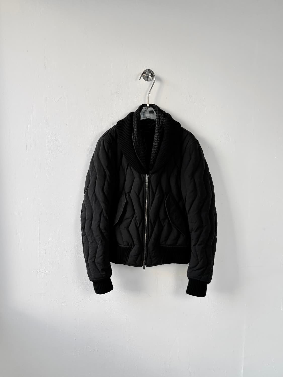 생로랑 10fw 런웨이 피스 밀리터리 봄버 자켓 상품이미지7