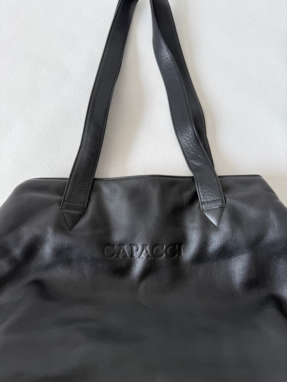 Pre owned 레더 숄더백 상품이미지2