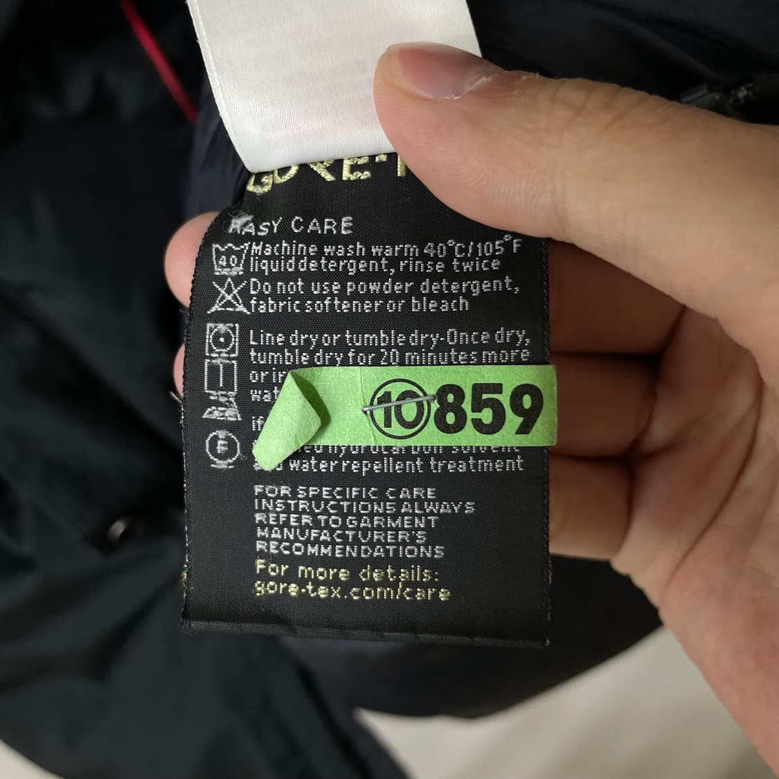 [ XL ] 블랙야크 고어텍스 구스다운 롱패딩  상품이미지5