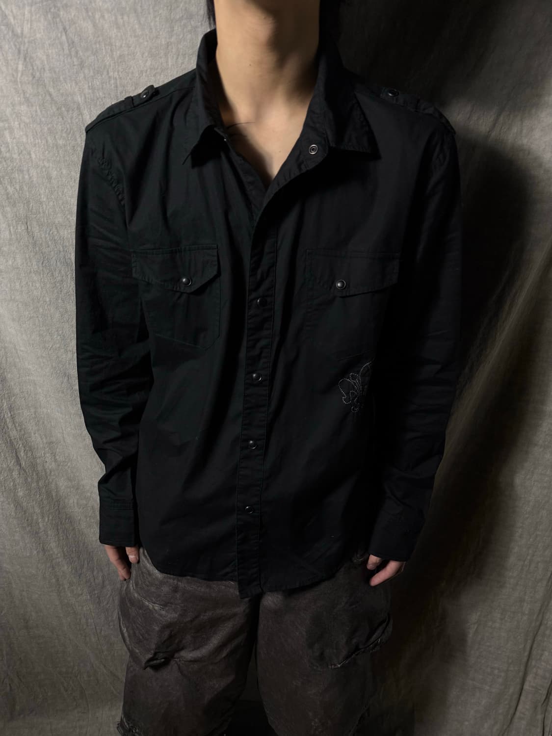 BKE Embroidered Western Shirt  상품이미지2