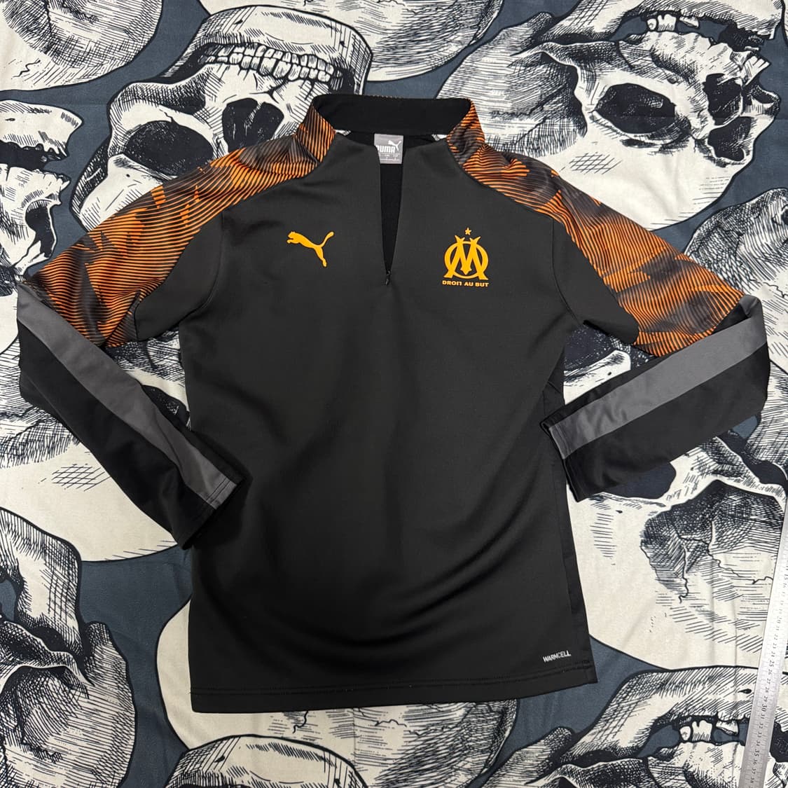 퓨마 19-20 마르세유 기모드릴탑 상의 S사이즈  상품이미지1