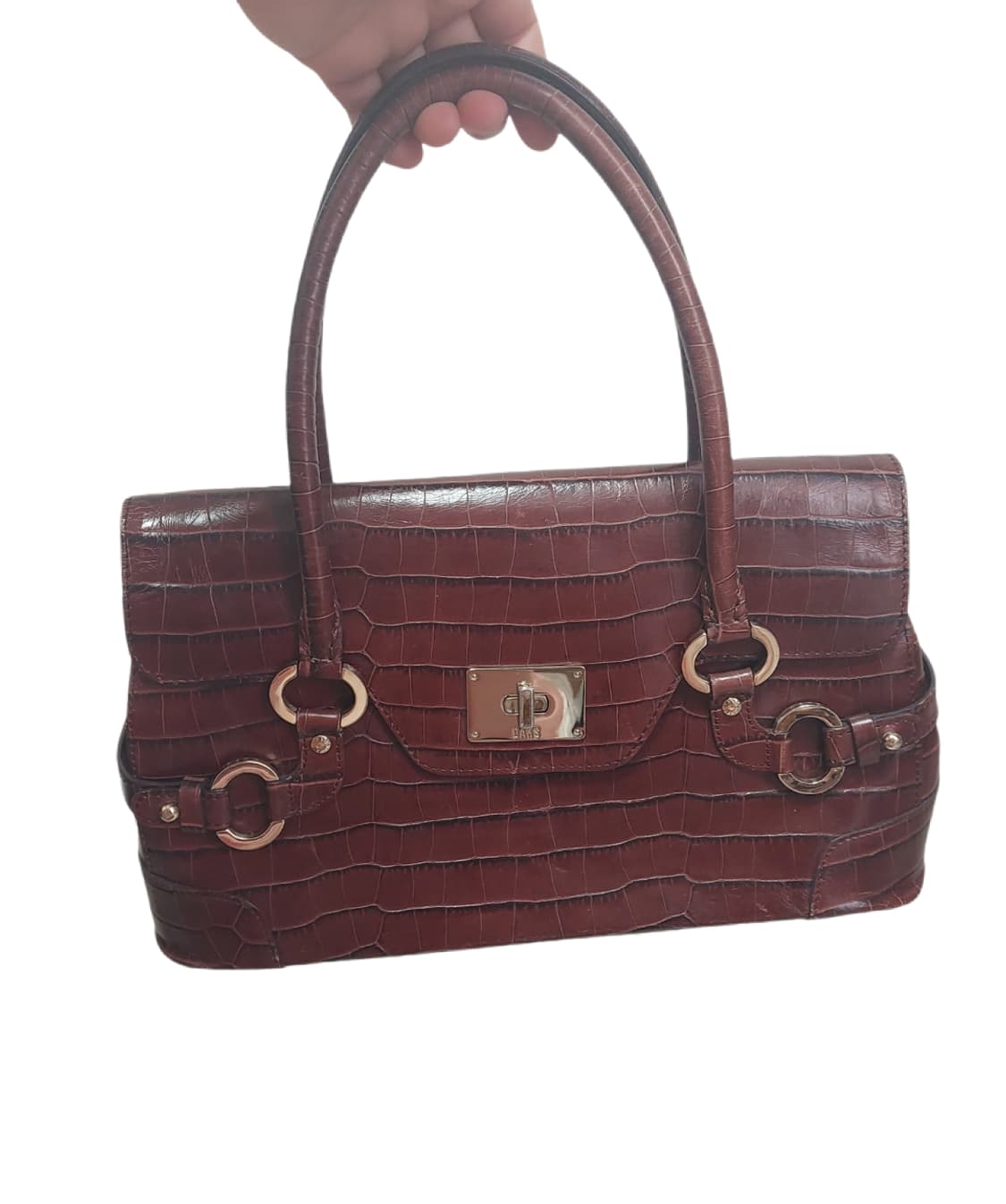 닥스 빈티지 레더 토트백 상품이미지1