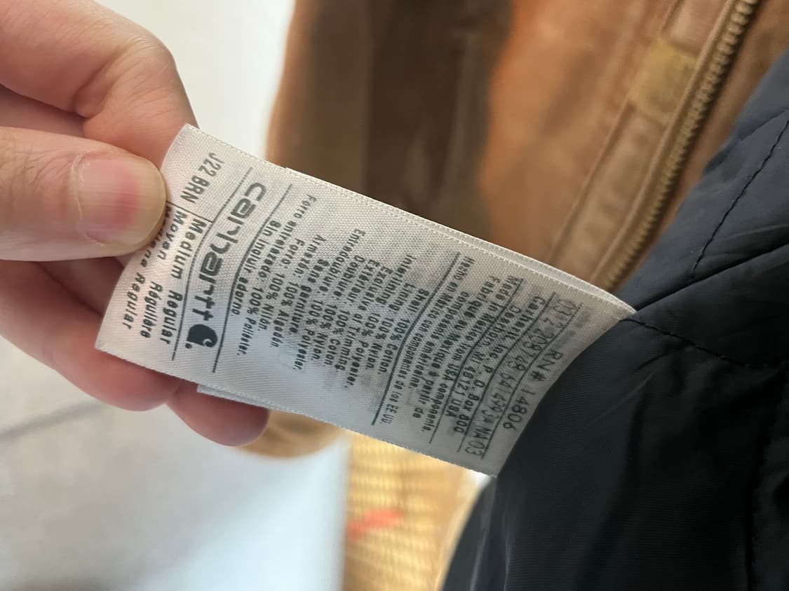 칼하트 디트로이트 자켓 J22 브라운 상품이미지4