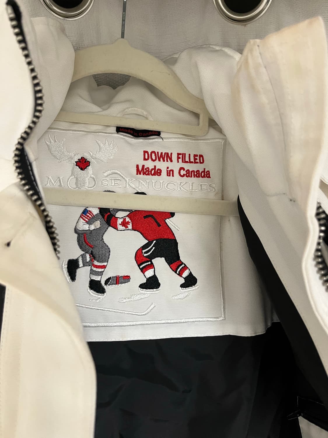 무스너클 여성 3Q 스톤퍼 다운 재킷 (화이트) 🤍🪽 상품이미지3