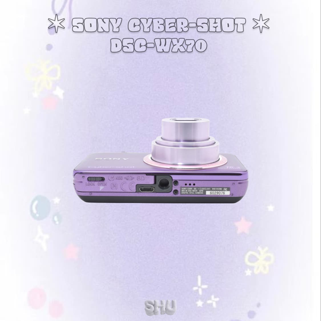 소니 사이버샷 DSC-WX70 빈티지 디카  퍼플 상품이미지10