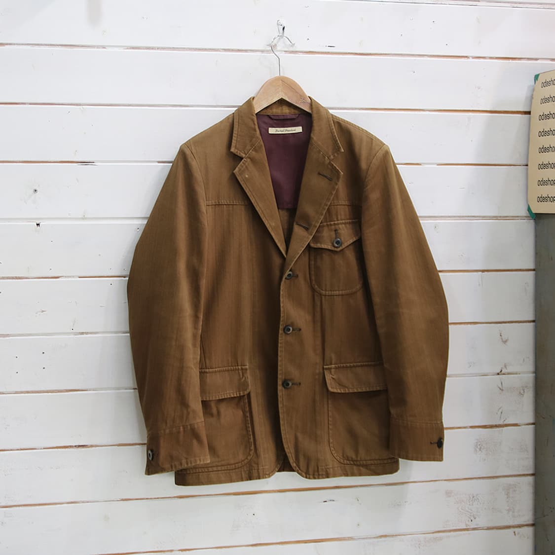 (착용컷) Journal Standard 워크 블레이져 (남성용 98) 상품이미지1