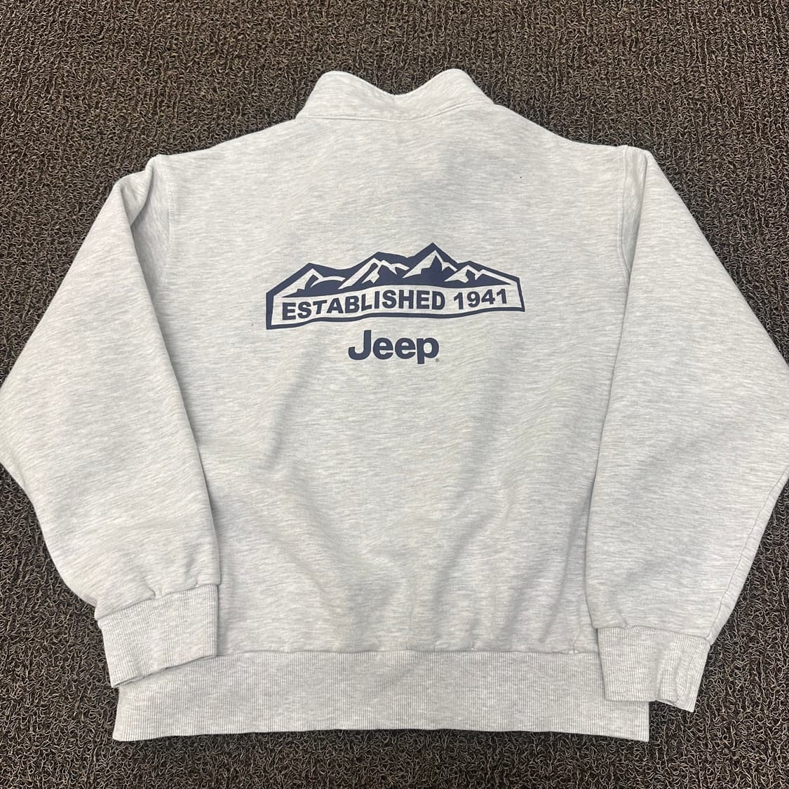 Jeep 지프 반집업 맨투맨 100(L) 상품이미지5