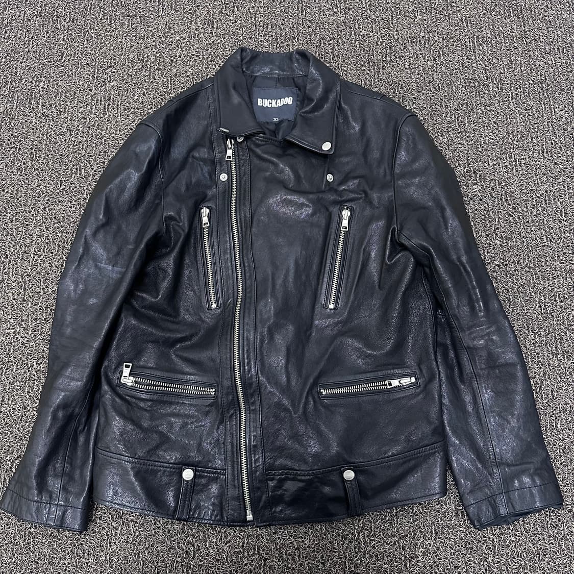 BUCKAROO 버커루 양가죽 라이더 자켓 XL 상품이미지1