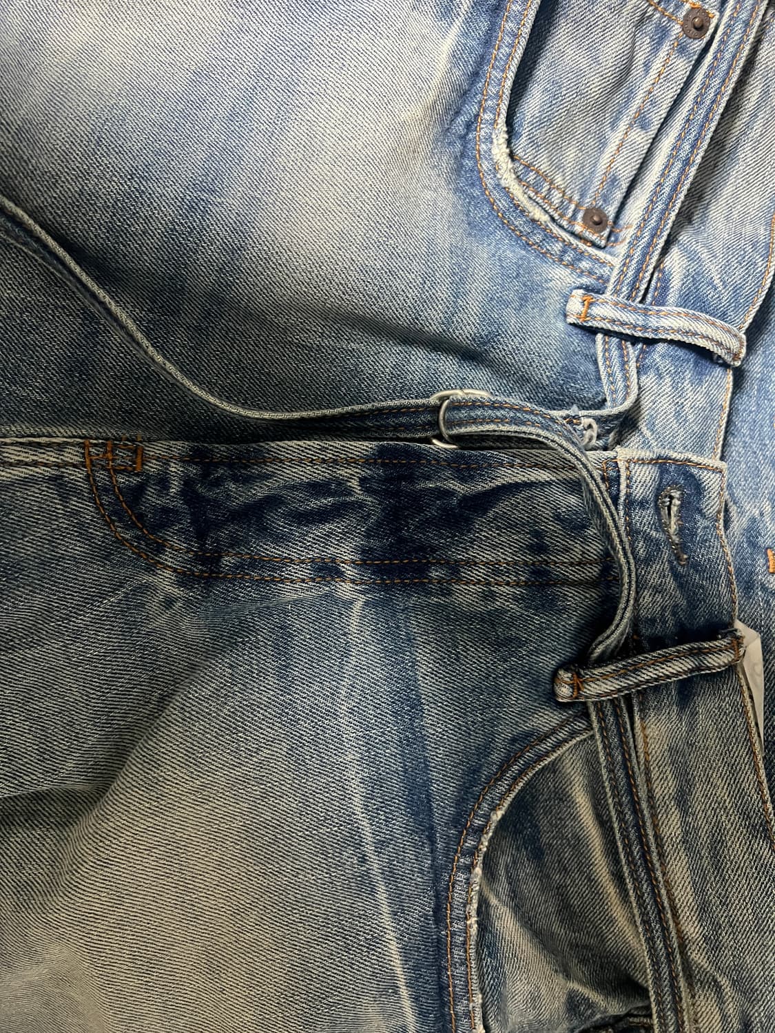 아크네 벨티드 데님 쇼츠 29 상품이미지1