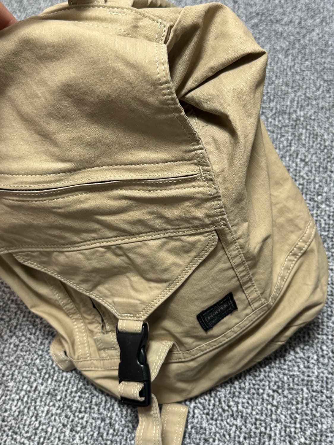 요시다포터 코튼 럭색 백팩 상품이미지4