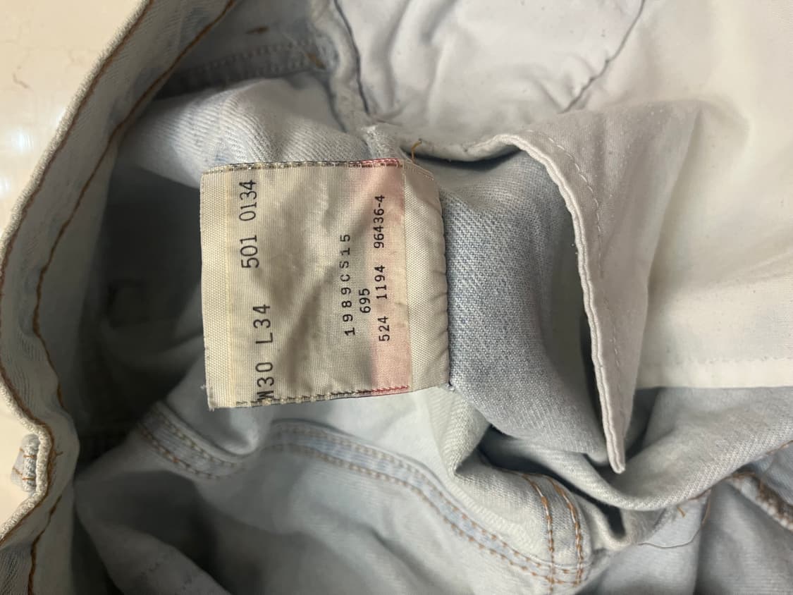 Levi‘s 리바이스 빈티지 501 상품이미지8