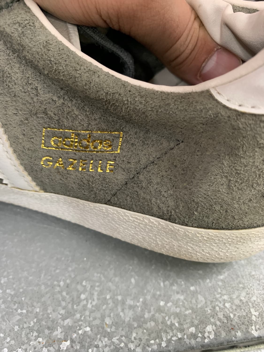 아디다스 OG 가젤 그레이 255 상품이미지9