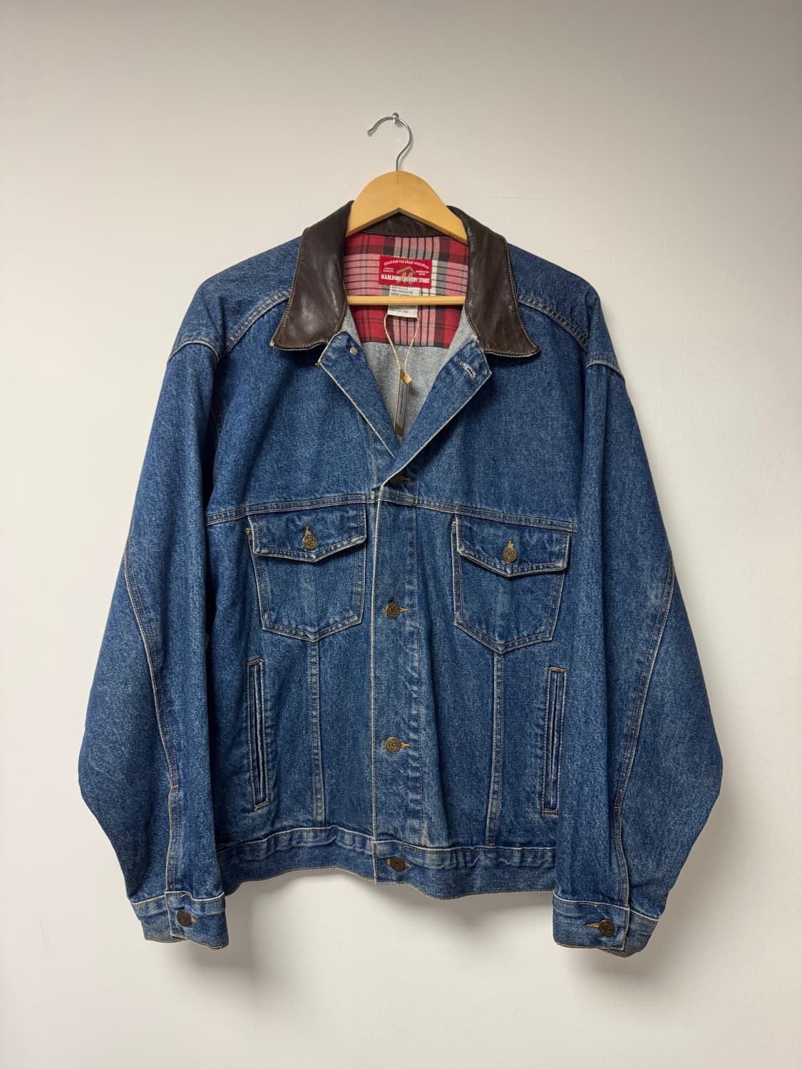 말보로 컨트리 데님자켓 90s XXL 상품이미지2