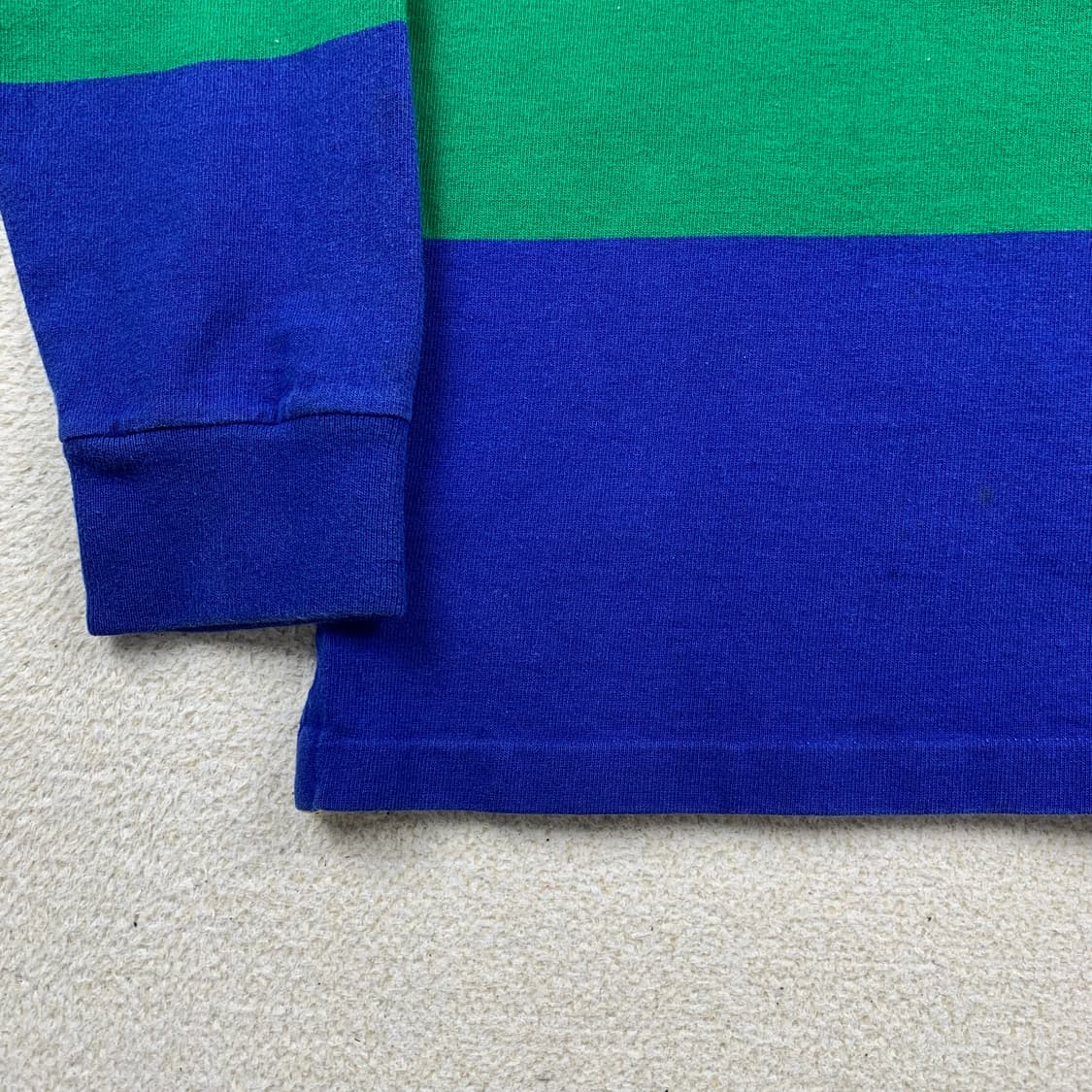 폴로 랄프로렌 하이테크 컬러블록 스트라이프 럭비 티셔츠 상품이미지5