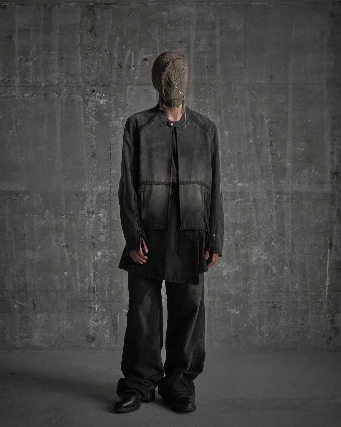 Troubled Waters Distressed Biker Jacket 상품이미지1