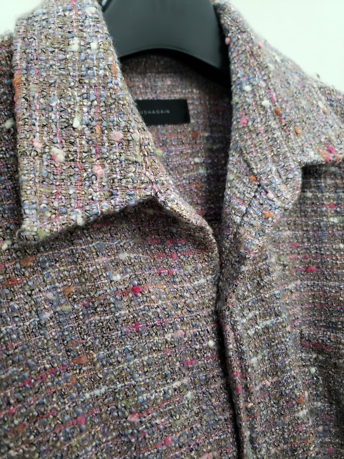 크러쉬어게인 울 트위드 아우터 셔츠 상품이미지3