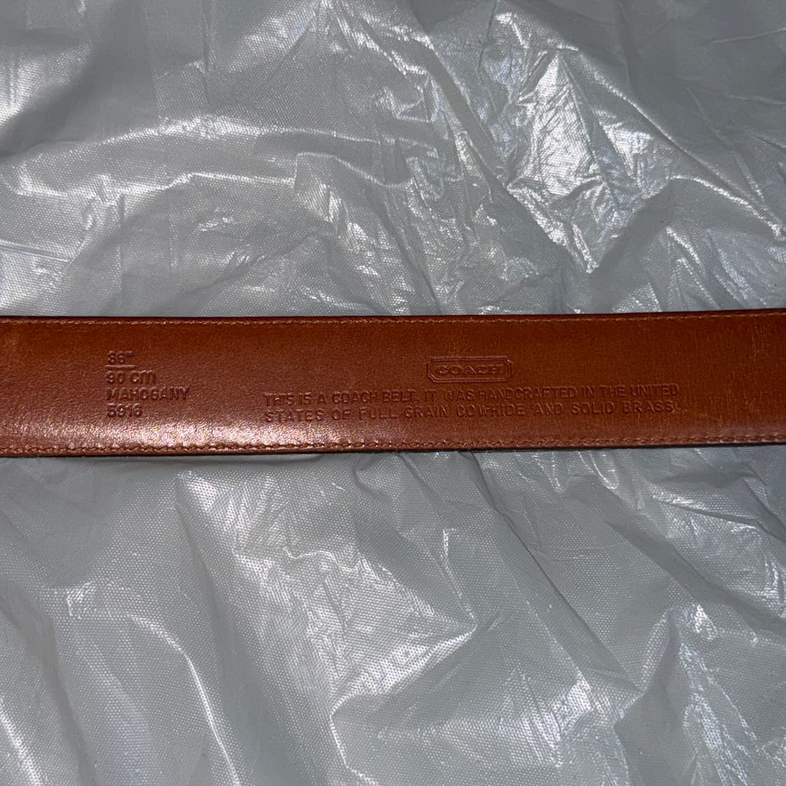 80-90's 올드코치 벨트 상품이미지2