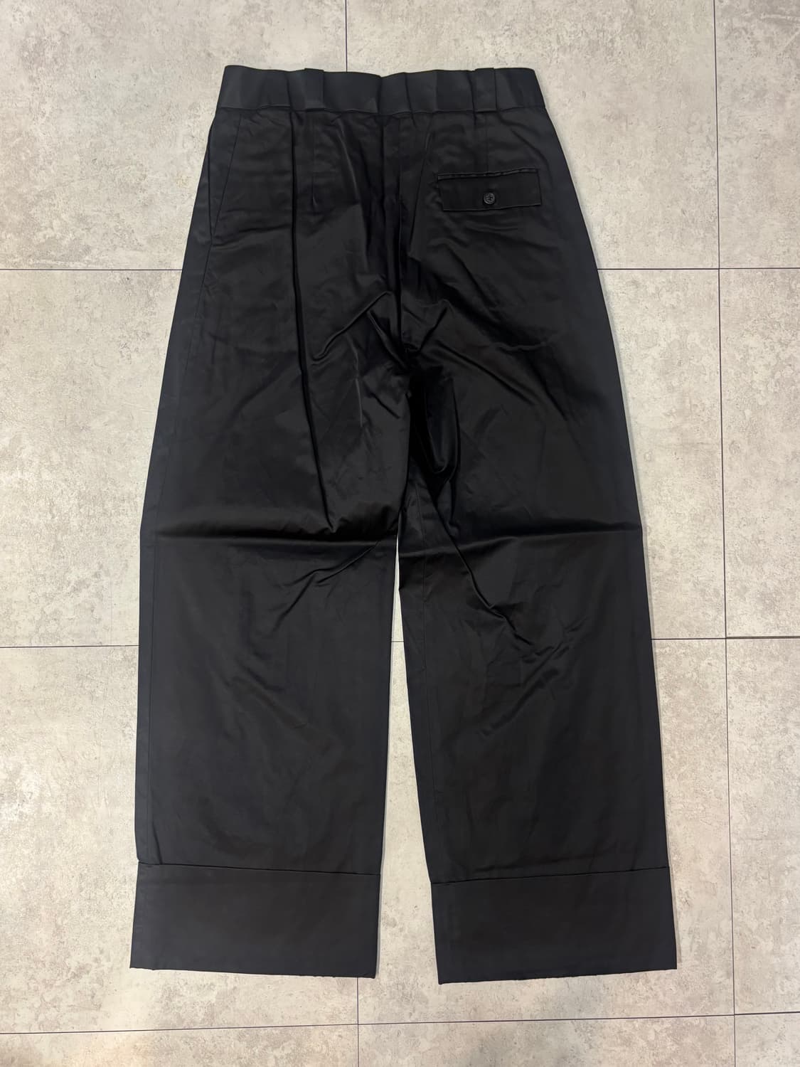 트리밍버드) Roll-up Inverted Pleats Pants BK 상품이미지7