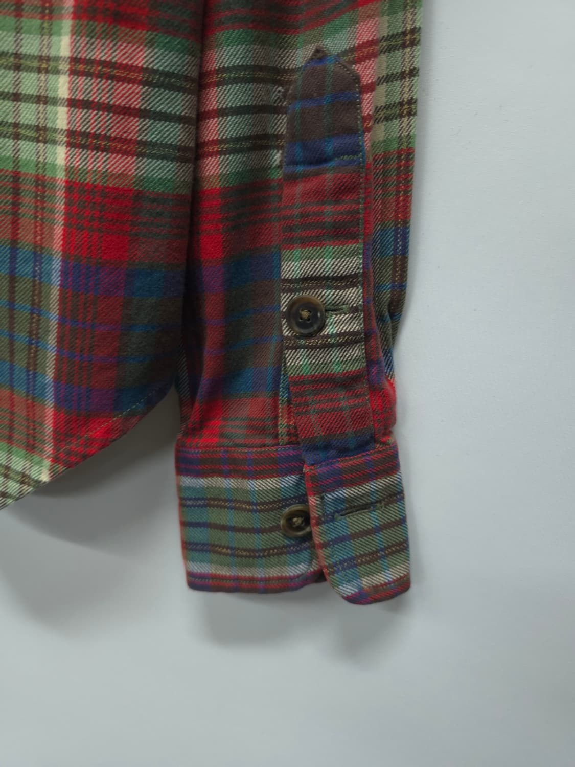 폴로 랄프로렌 에스테이트 클래식핏 체크 플란넬 셔츠(~66반) 상품이미지9