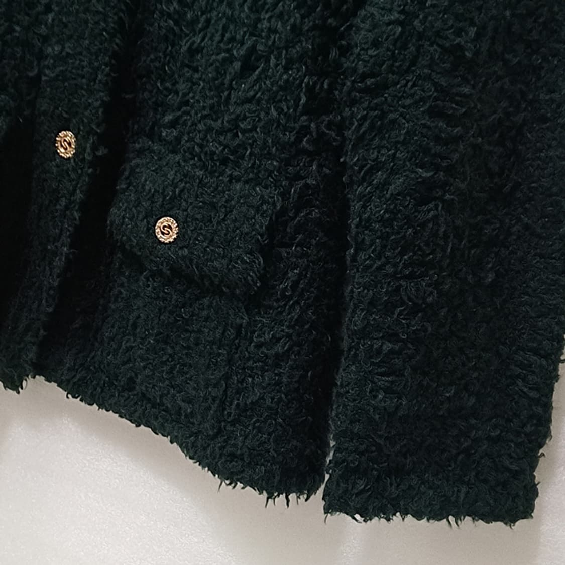 센존 부클 니팅 자켓 봄 가을 여성 XL 88 편한신축성 사랑봉봉 상품이미지6