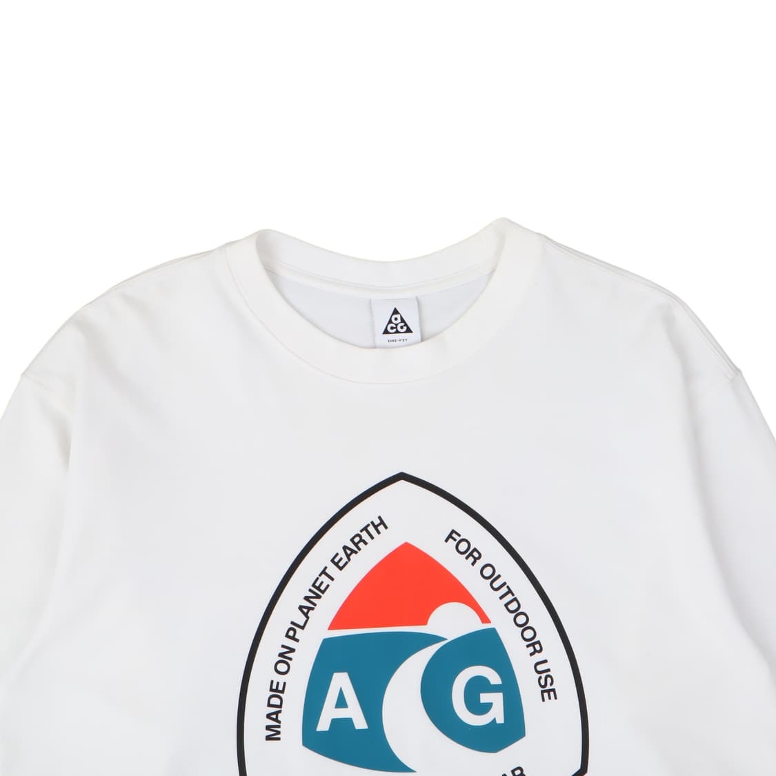 나이키 ACG 엠브로이드 화이트 롱슬리브 상품이미지2