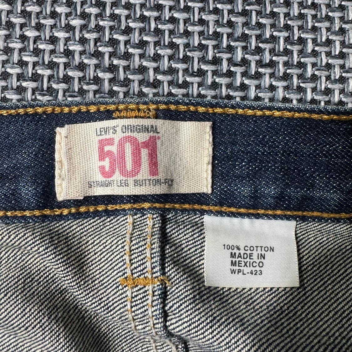 리바이스 501 셀비지 데님팬츠 ( 32/OLD-8178 ) 상품이미지4