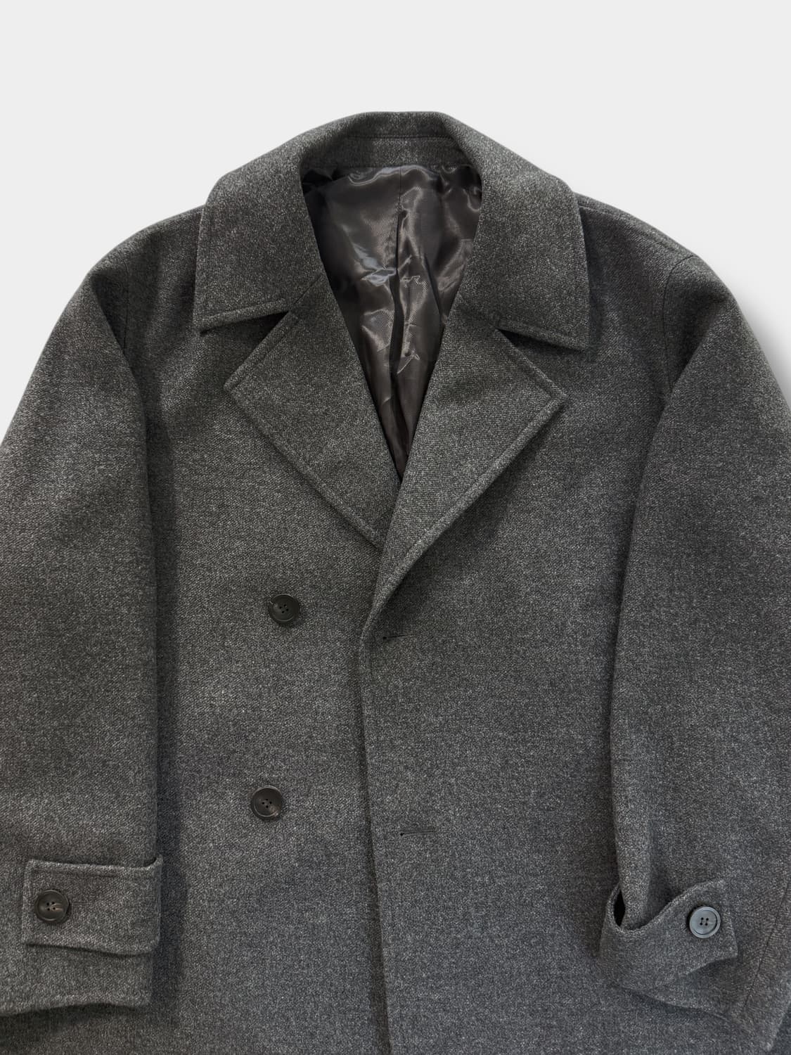 솔리드옴므 24fw 캐시미어 울 맥시 코트  상품이미지3