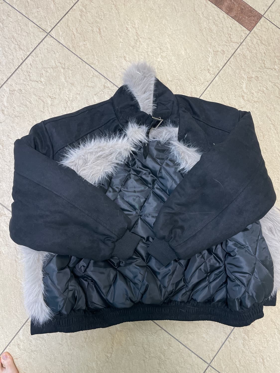 퍼 스웨이드 자켓 상품이미지2