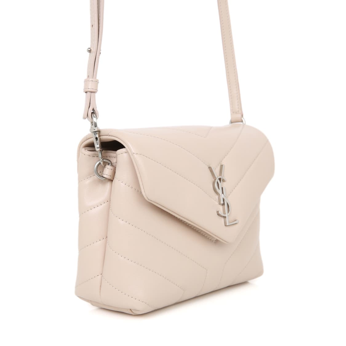 생로랑 루루 토이 미니 크로스백 마테라쎄 베이지 숄더백 467072 상품이미지4