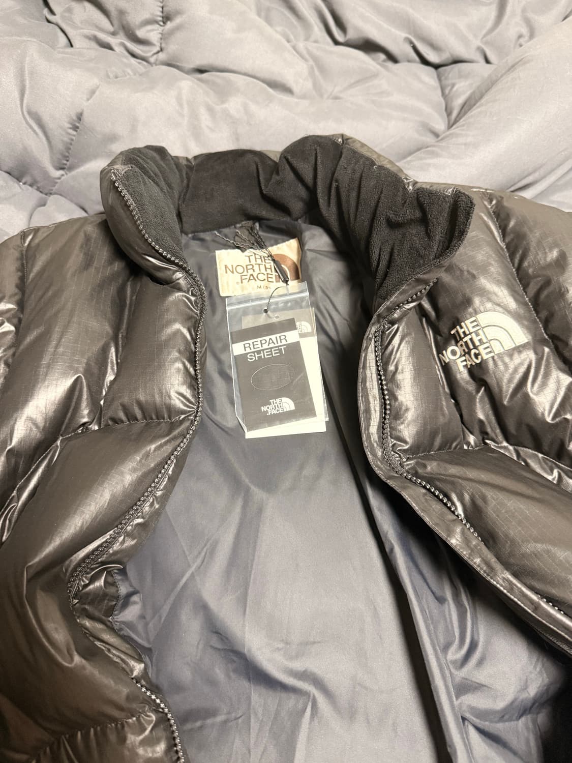 노스페이스 화이트 라벨 웨이브 RDS 다운 블랙 m사이즈 상품이미지2