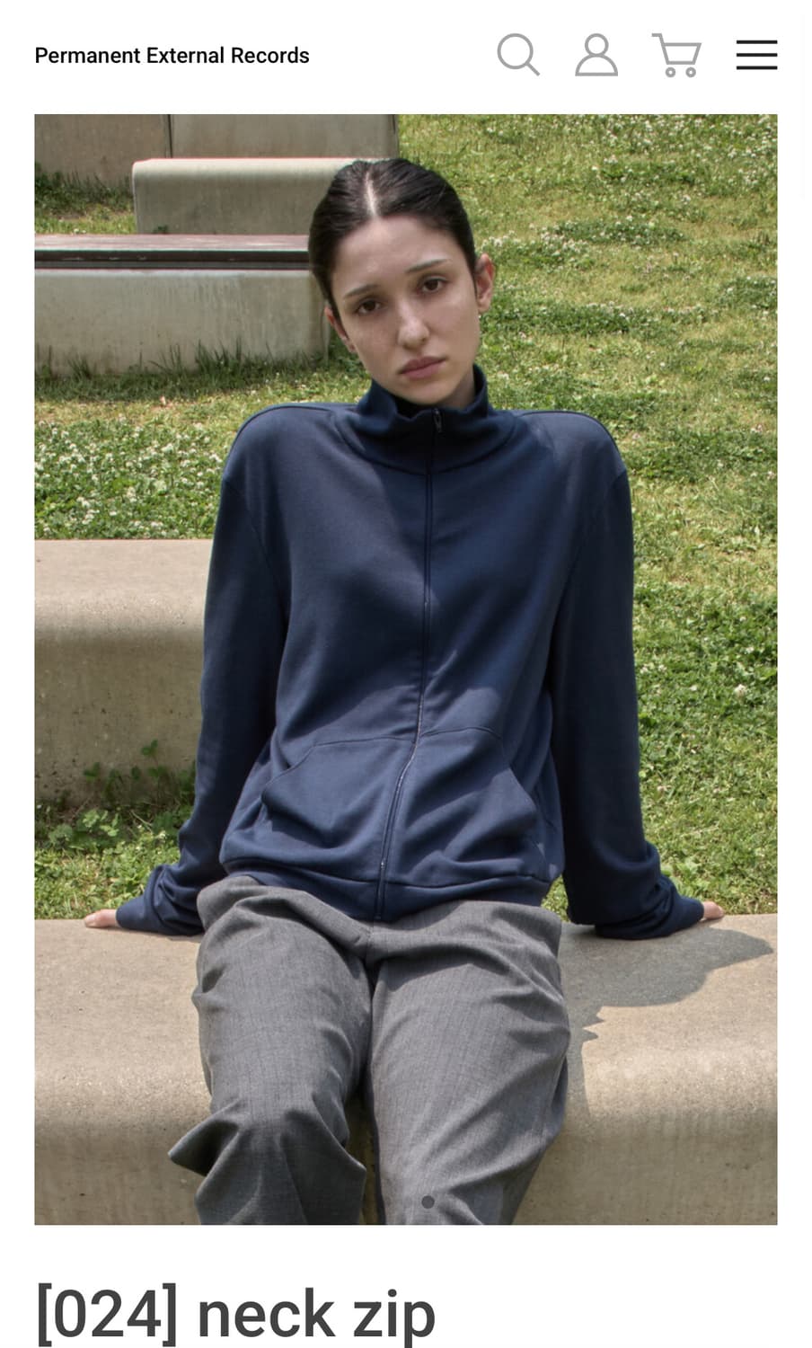 머듈 넥 집업 나이트 3 상품이미지1