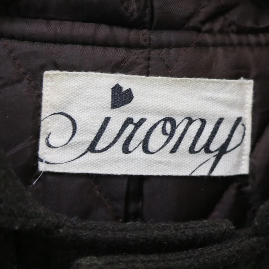 IRONY 숏 울 혼방 떡볶이 코트 63592 상품이미지6